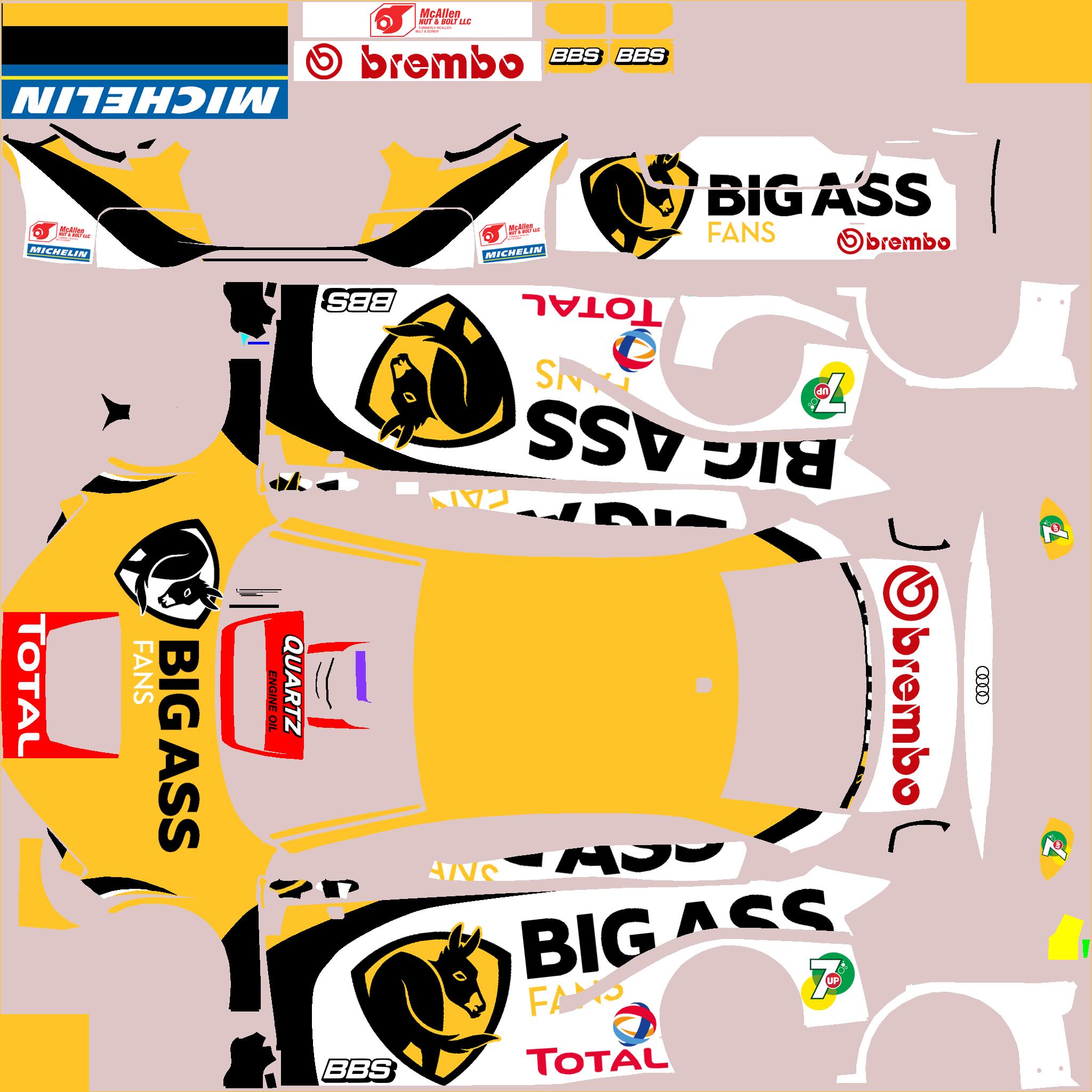 Preview of Audi TCR Big Ass by Clyde Coman