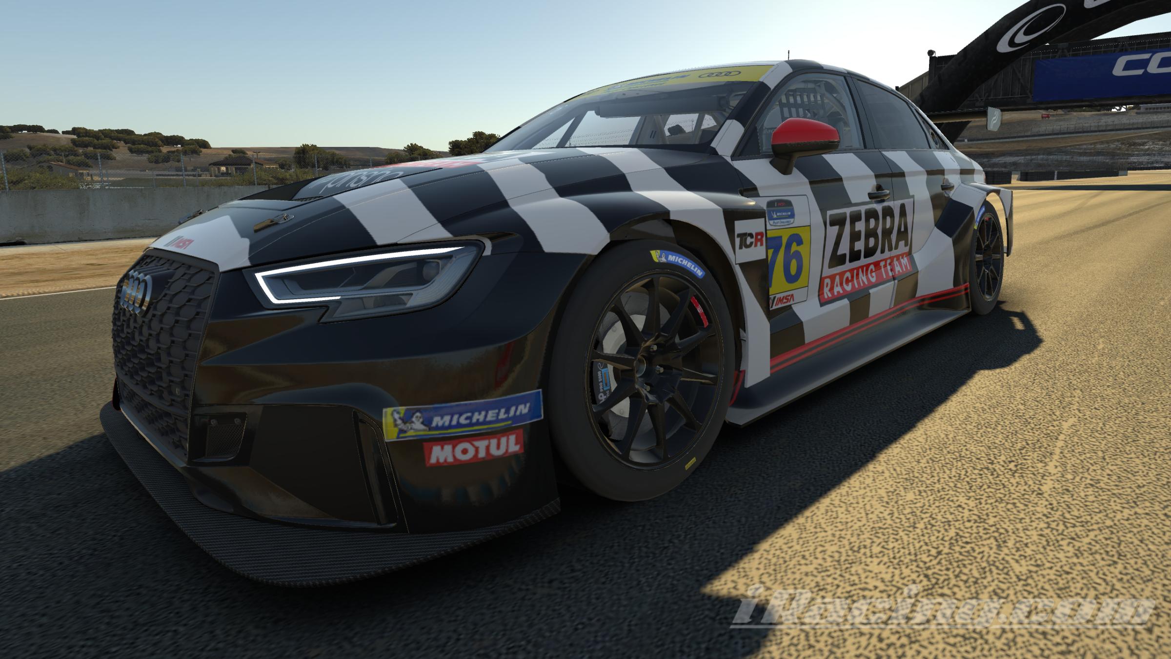 Preview of Audi RS3 LMS TCR Zebra Racing Team by Fer Pina