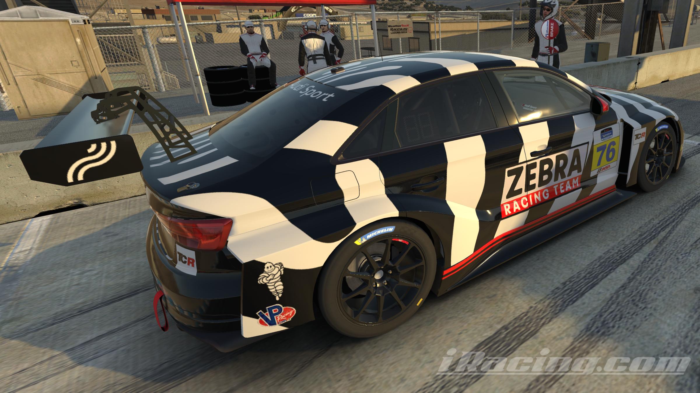 Preview of Audi RS3 LMS TCR Zebra Racing Team by Fer Pina