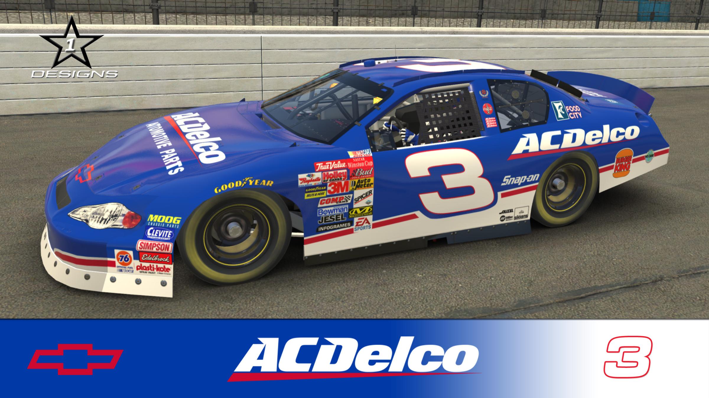 Preview of ACDelco Chevy Monte Carlo - Dale Earnhardt Jr. Custom Number by Nicholas Orth