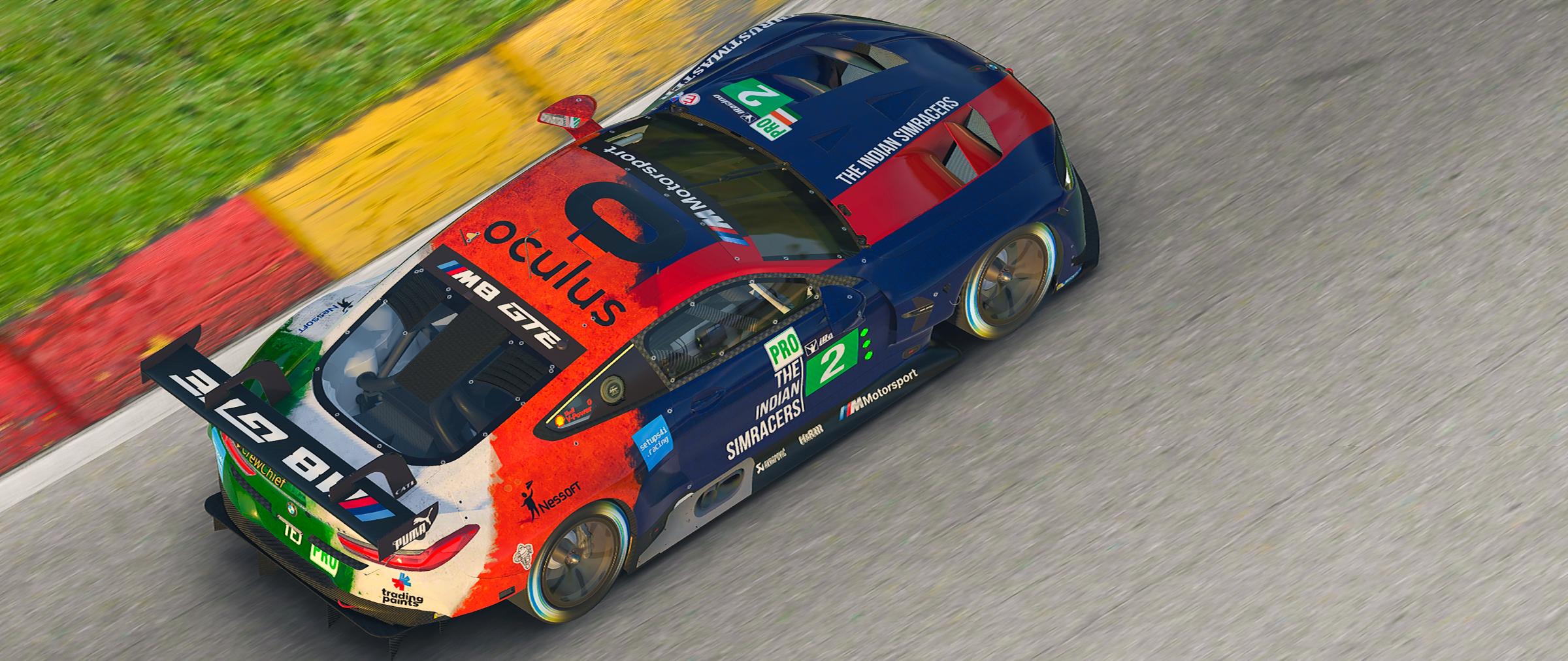 Preview of BMW gte Custom paint by Tejasvi shetty