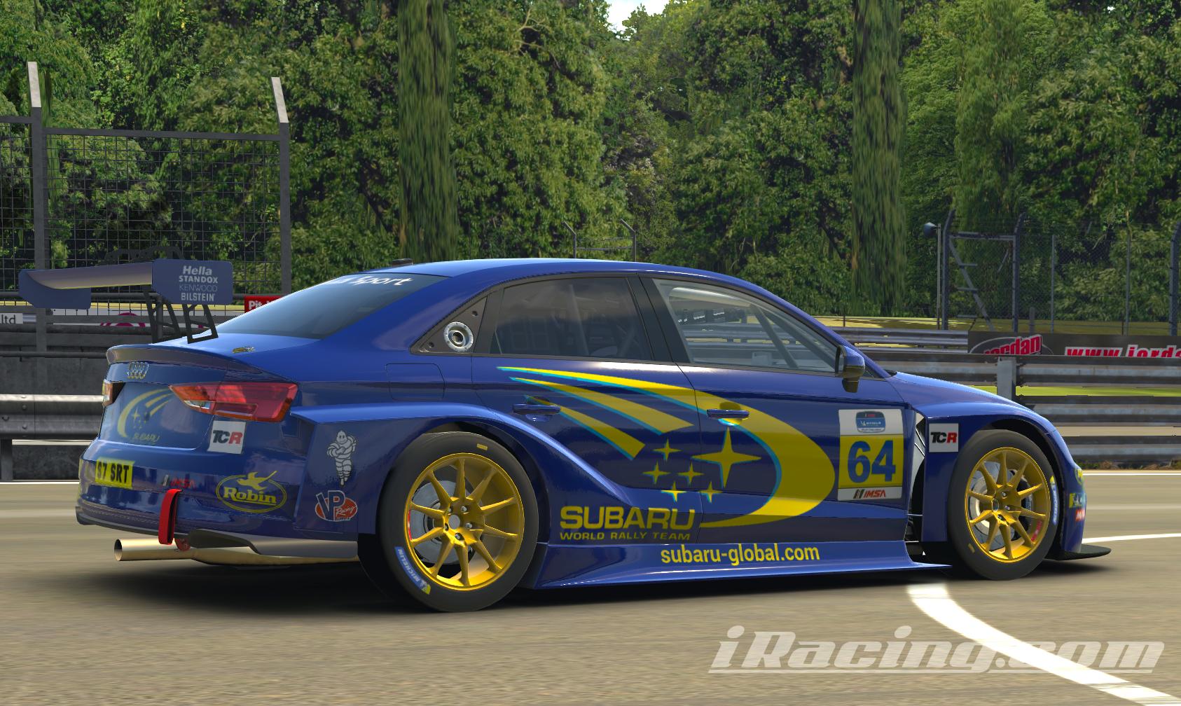 Preview of Audi RS3 LMS TCR Richard Burns Subaru Impreza  tribute by Chris C.