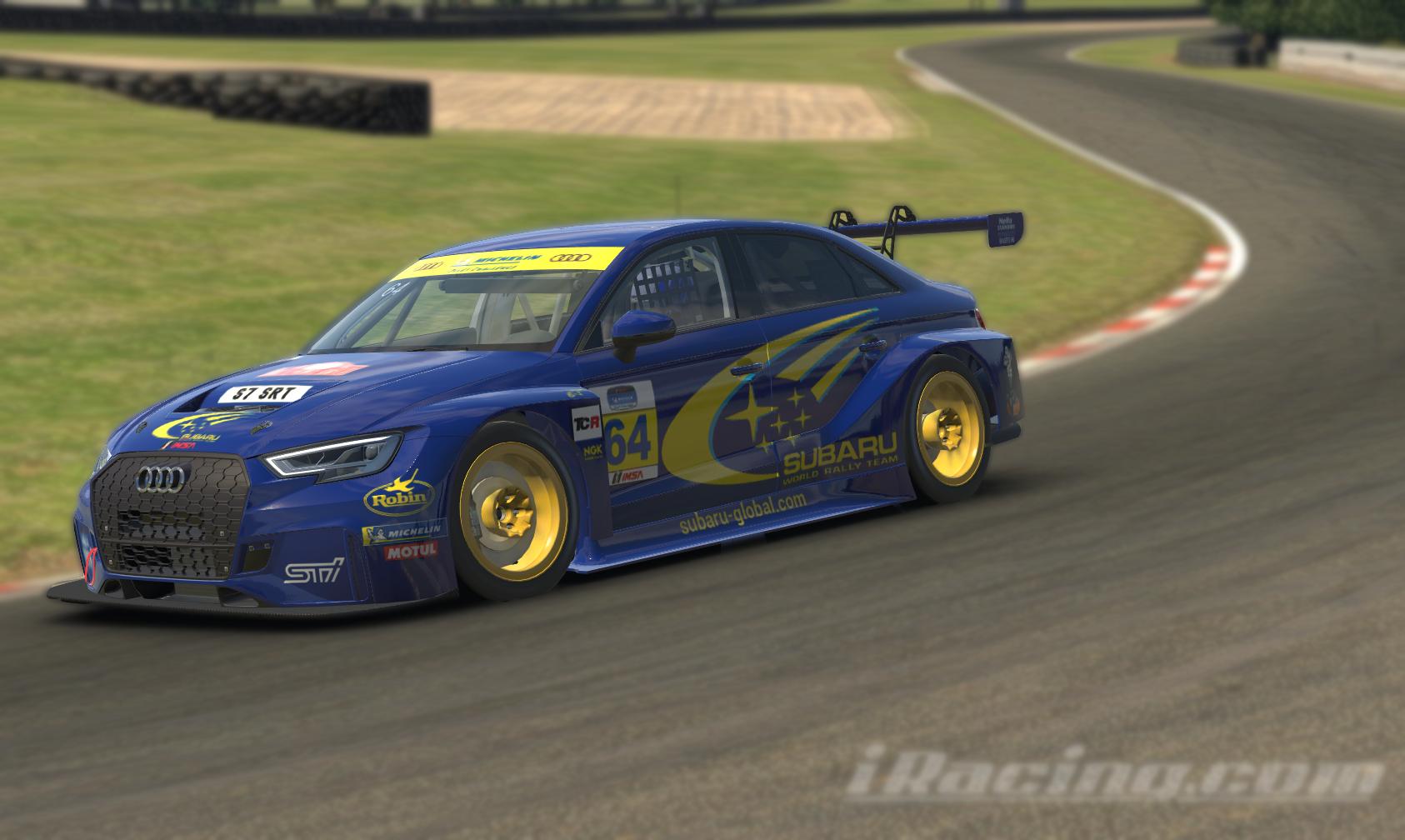 Preview of Audi RS3 LMS TCR Richard Burns Subaru Impreza  tribute by Chris C.