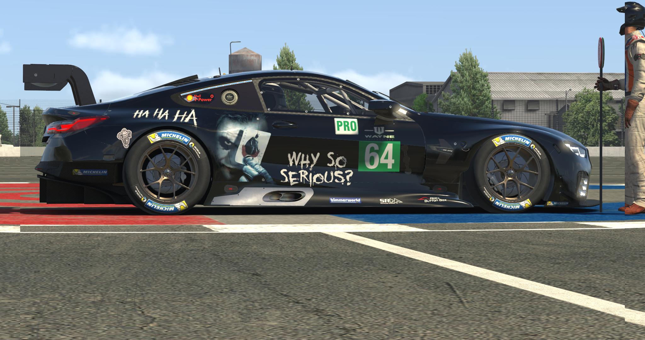 Preview of BMW M8 GTE Batman by Erik Luke2