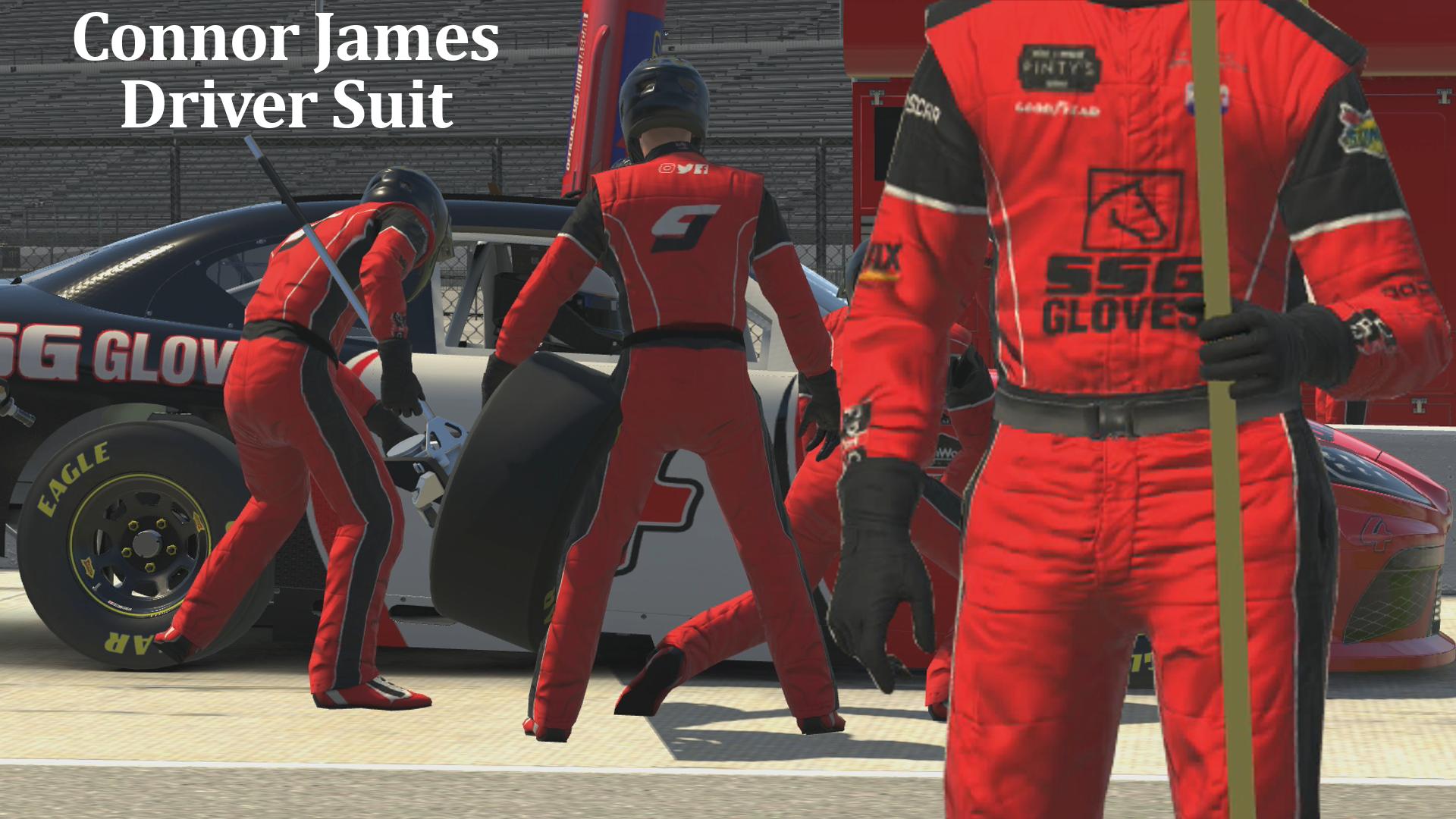 Connor James Driver Suit by Vic Bloom - Trading Paints