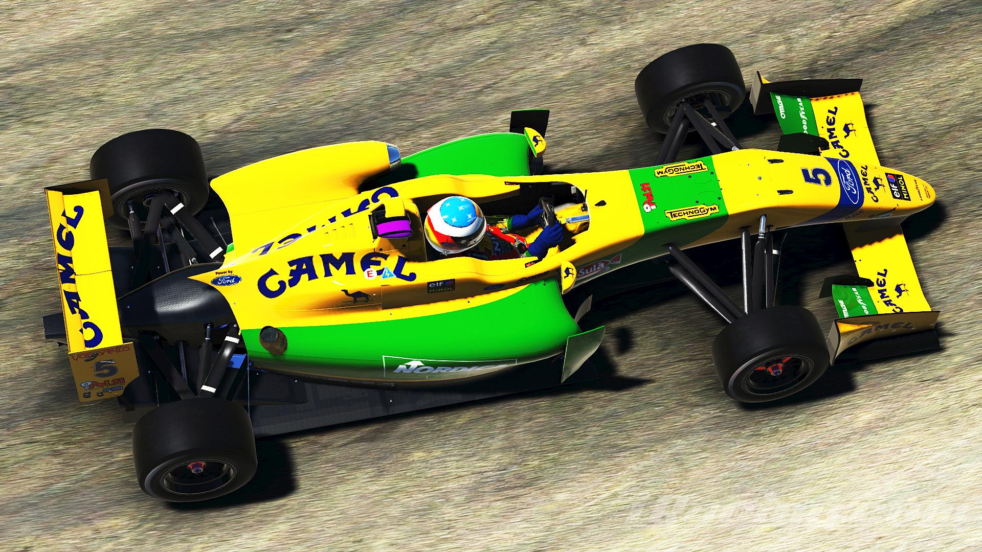 Dallara 1993 Benetton B193 Ford by Patrick Ramirez - Trading Paints
