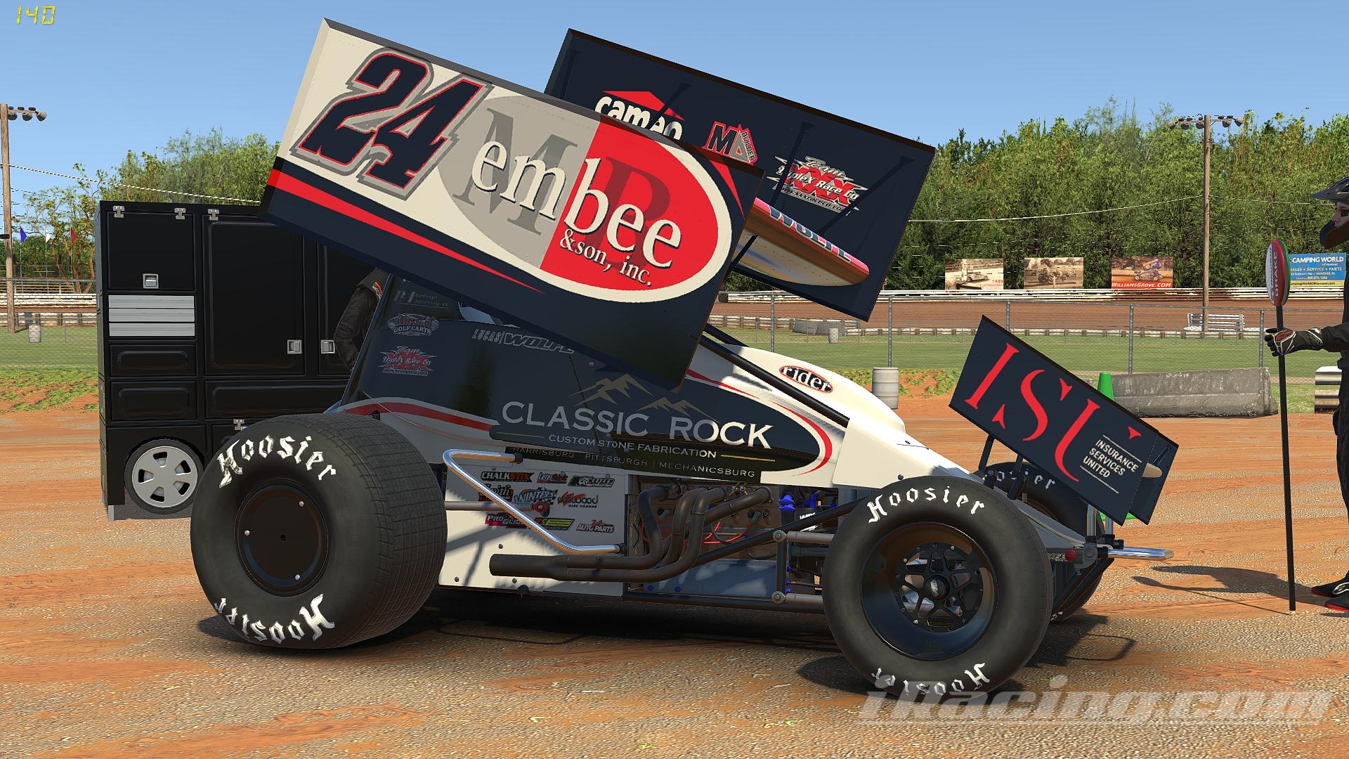 Preview of 2019 Lucas Wolfe Knoxville Nationals Car by Christopher Hockley