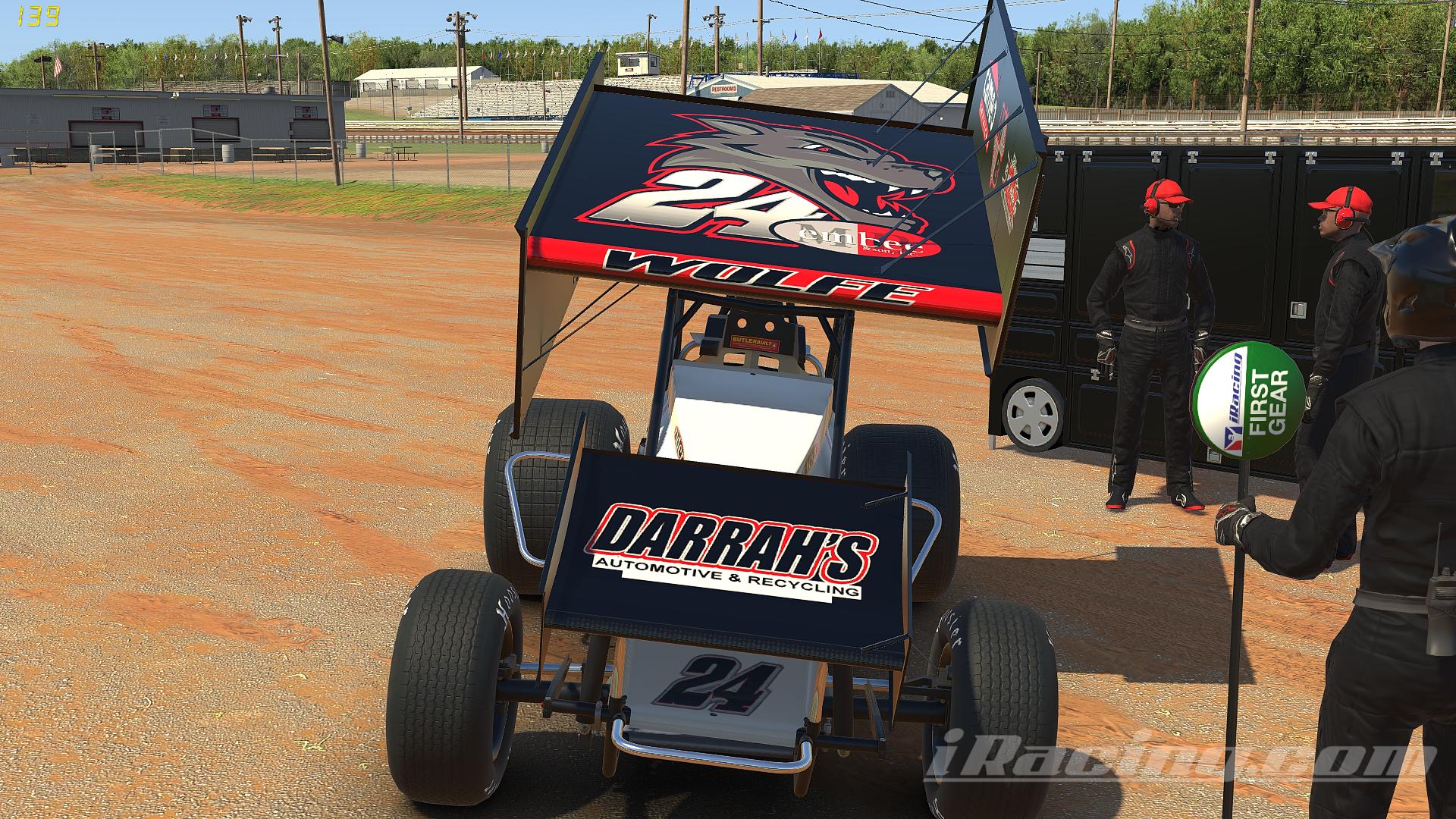 Preview of 2019 Lucas Wolfe Knoxville Nationals Car by Christopher Hockley