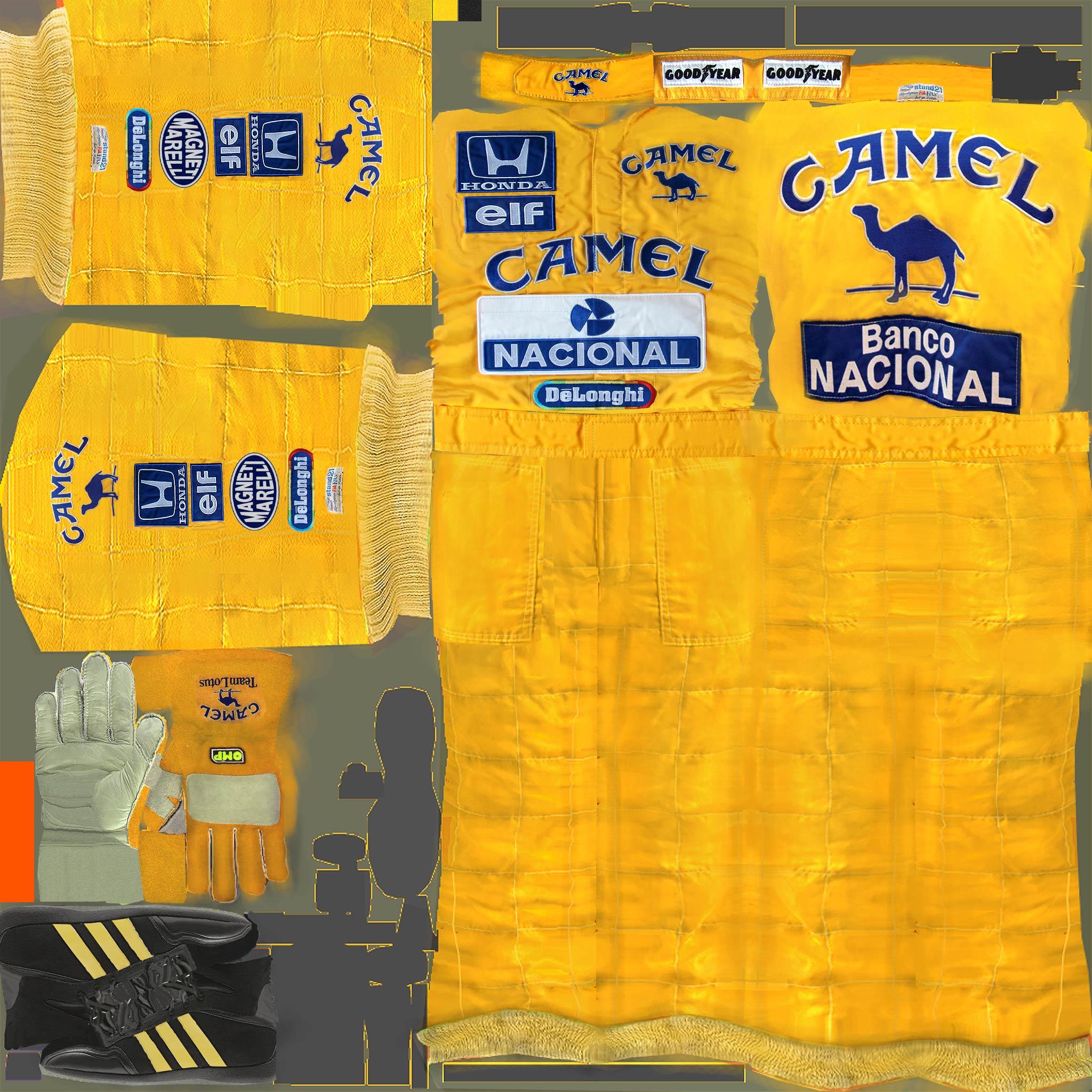 Preview of Ayrton Senna Camel Honda by Rodney Evans