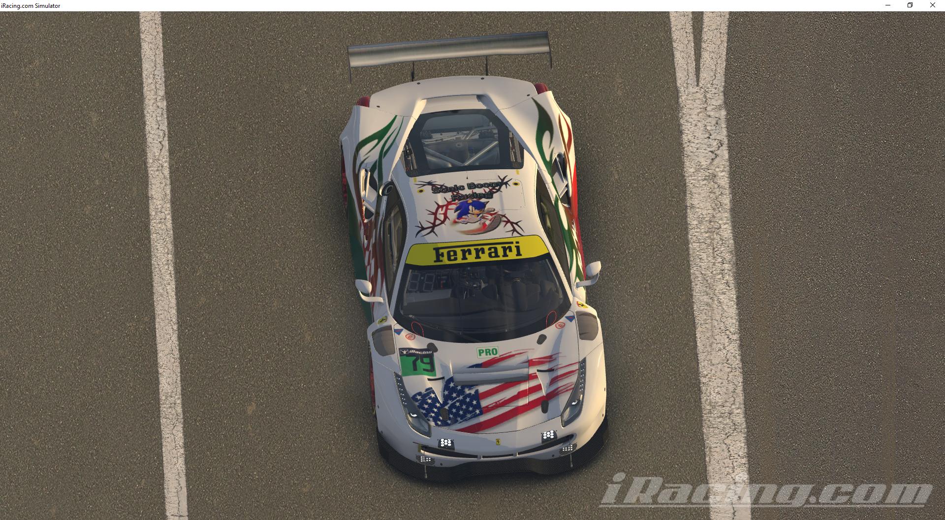 Preview of Ferrari 488 GTESonicBoomRacing by John Pericozzi Jr