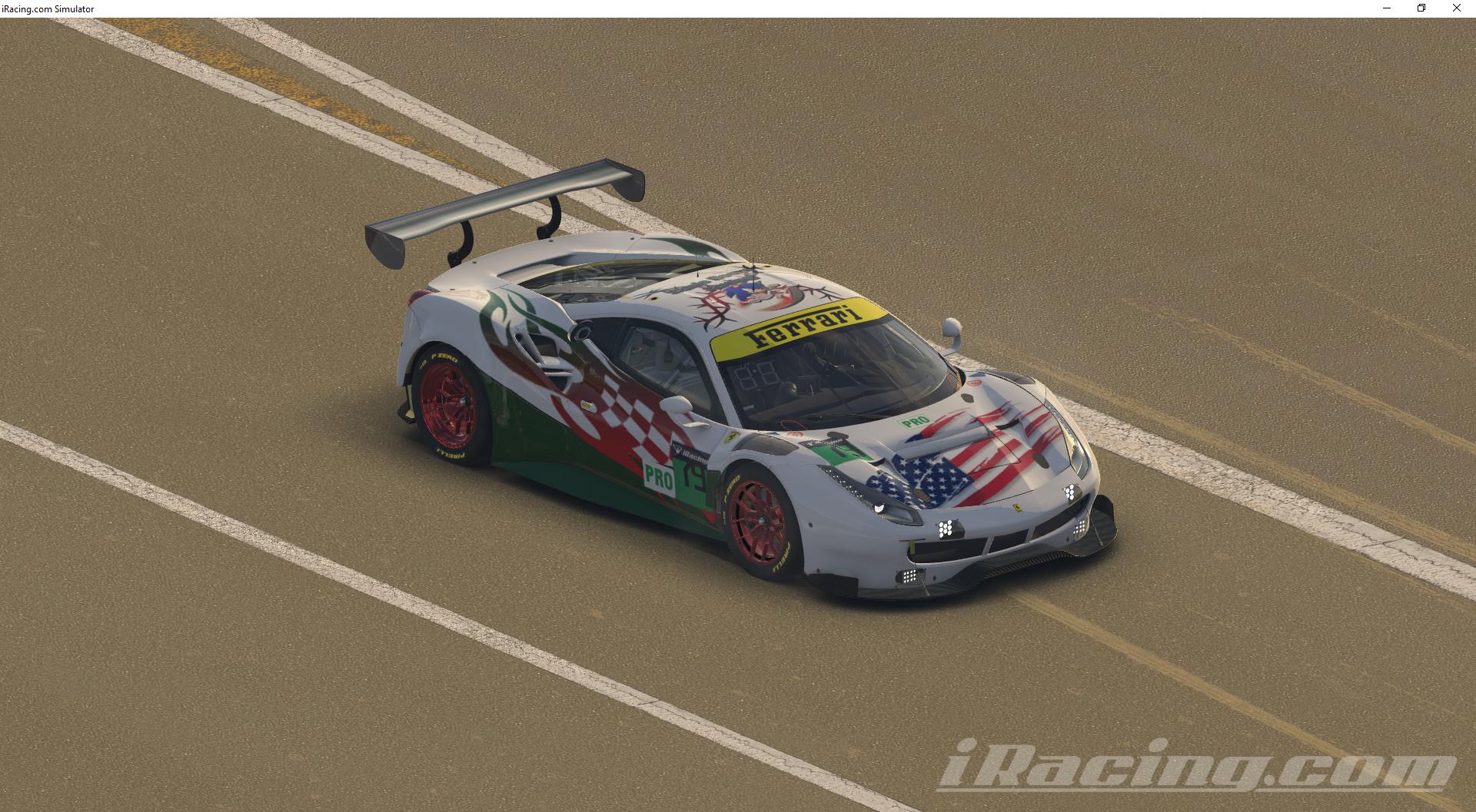 Preview of Ferrari 488 GTESonicBoomRacing by John Pericozzi Jr