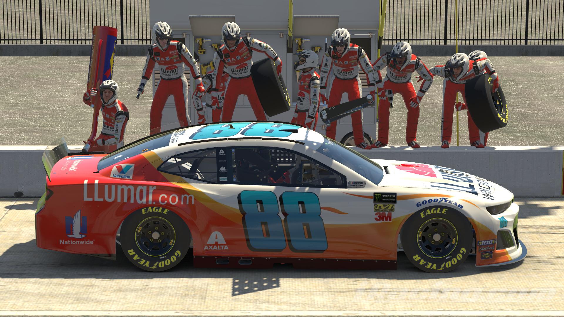 Preview of CUP #88 Alex Bowman LLumar 2019 (With Number) by Udo Washeim