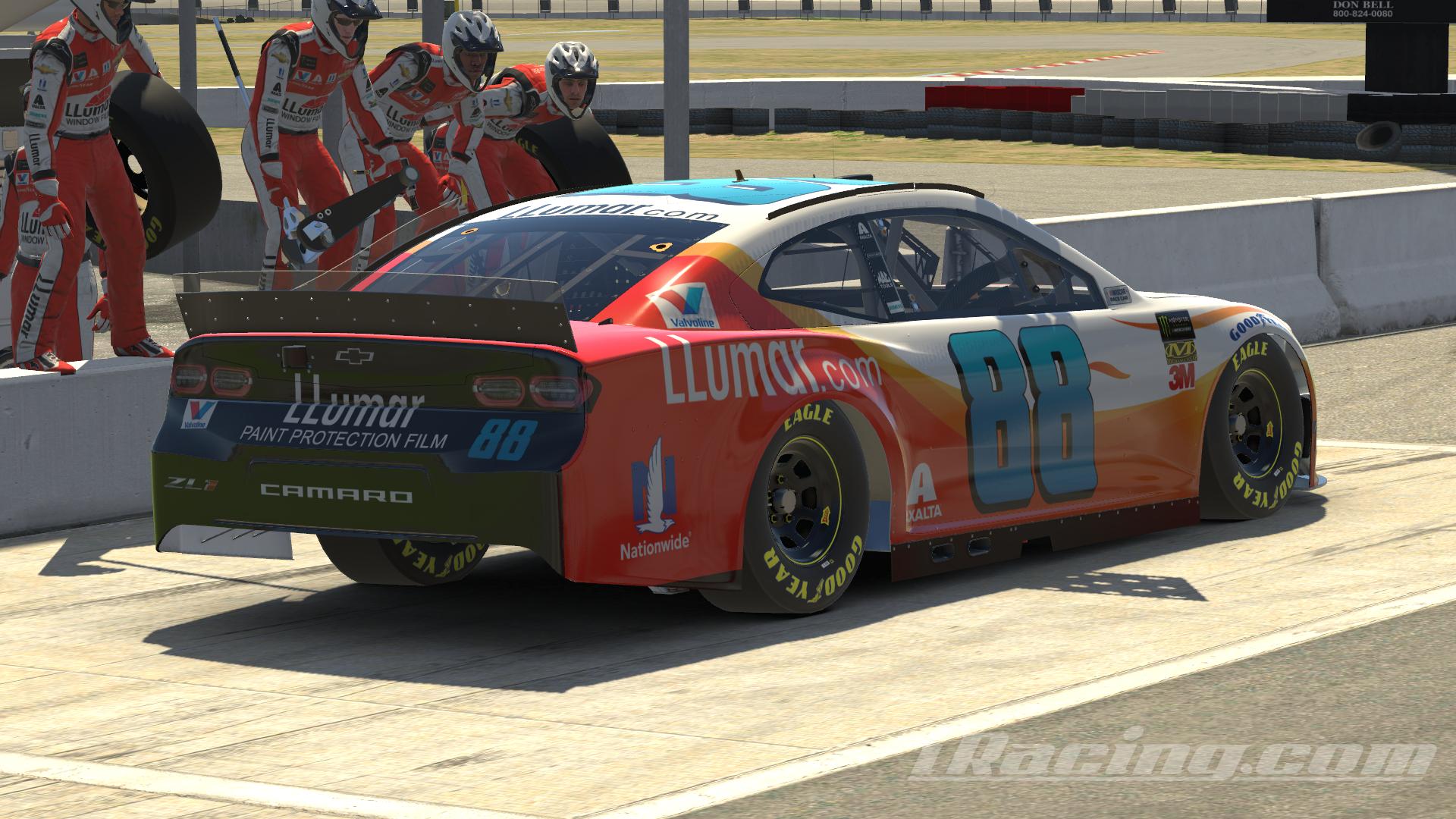 Preview of CUP #88 Alex Bowman LLumar 2019 (With Number) by Udo Washeim
