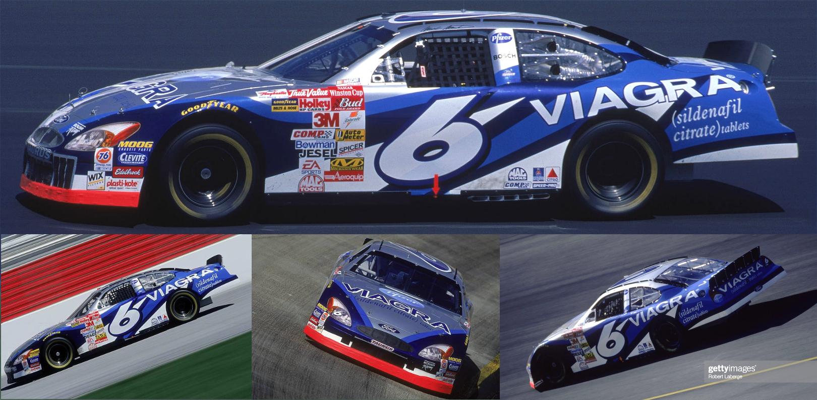 Preview of 2001#6 Mark Martin Viagra Ford Winston Cup NO Numbers) by Scott Mitton