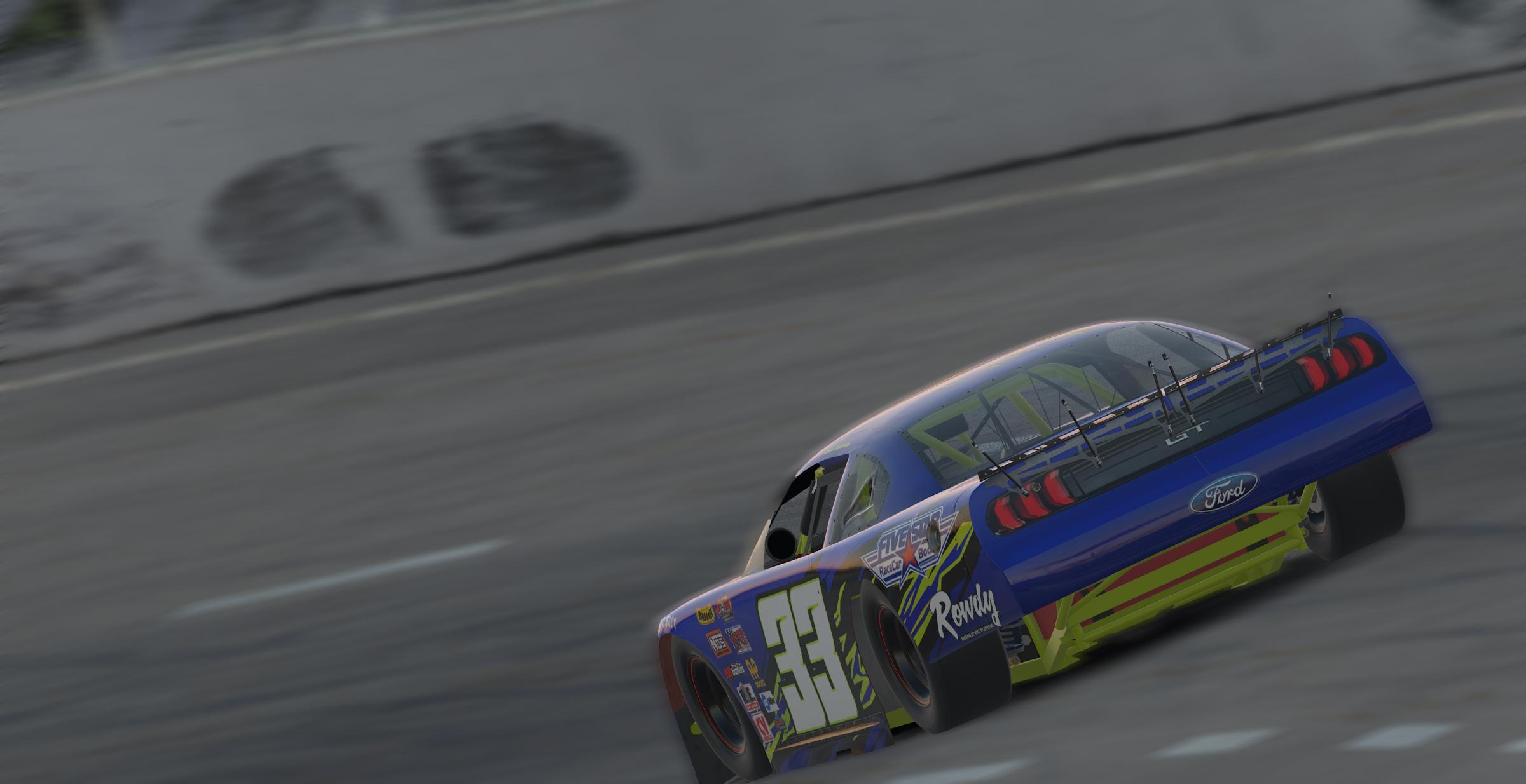 Preview of Blue Super Late Model Fictional (no numbers) by Jace Kelchen