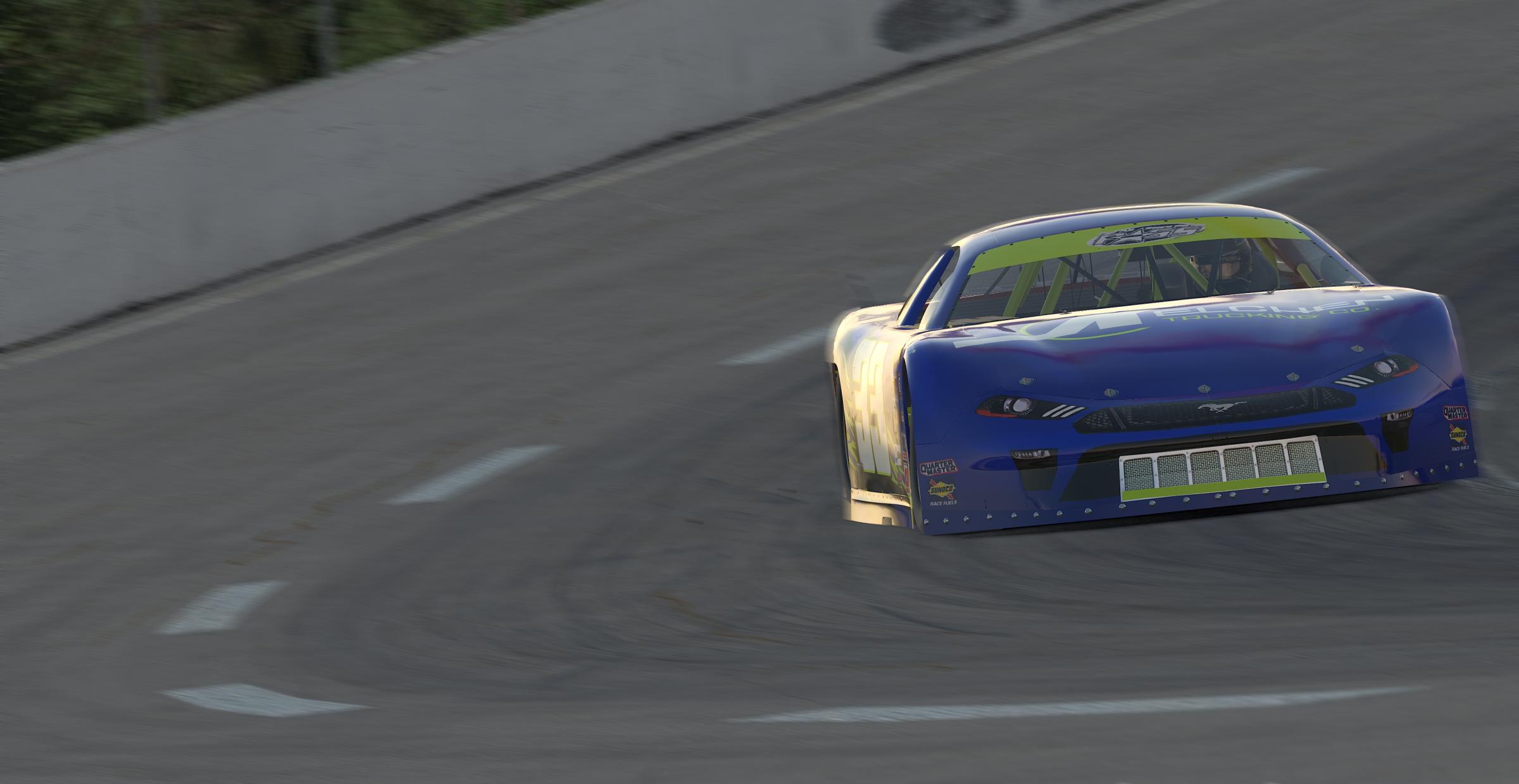 Preview of Blue Super Late Model Fictional (no numbers) by Jace Kelchen