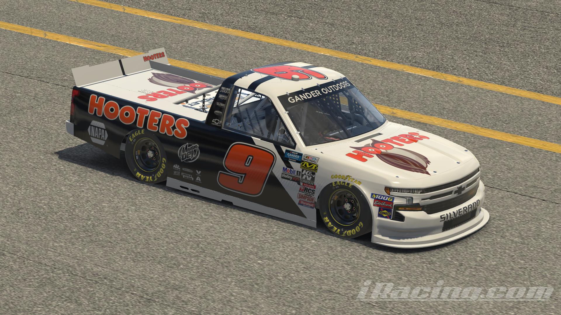 Preview of Hooters Chevrolet Silverado by Matthew M.