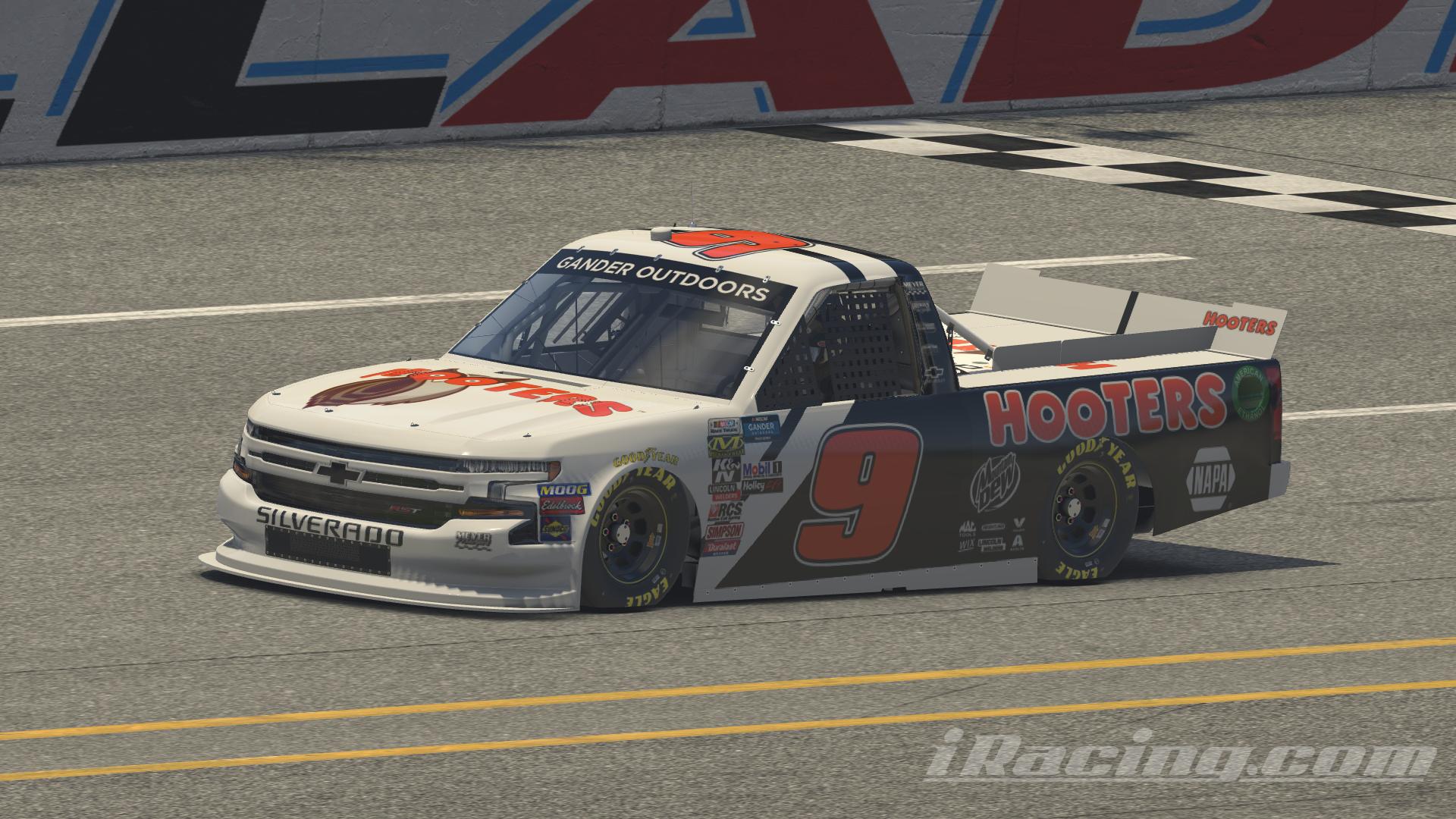 Preview of Hooters Chevrolet Silverado by Matthew M.