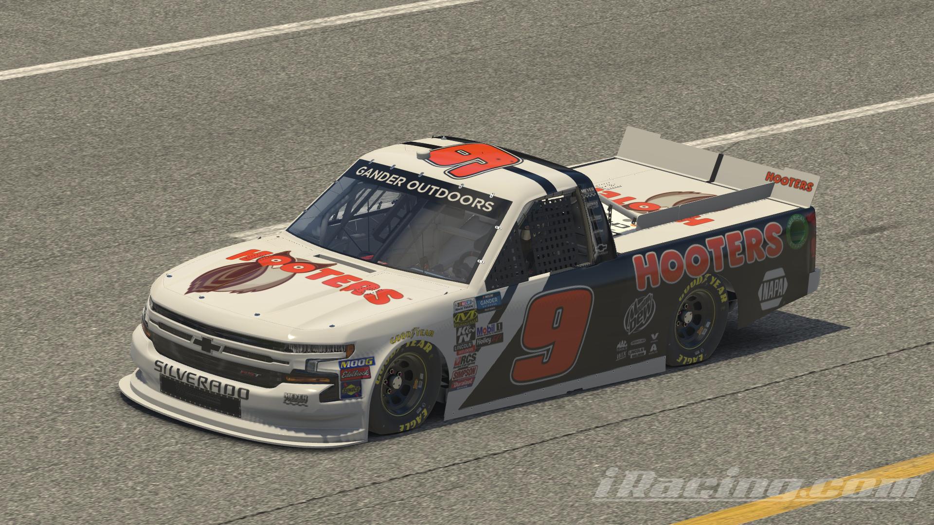 Preview of Hooters Chevrolet Silverado by Matthew M.