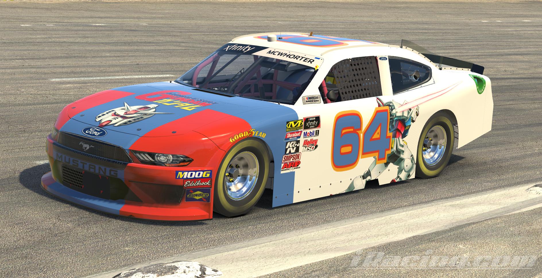 Preview of RX-78 Gundam Xfinity Mustang by Tyler McWhorter