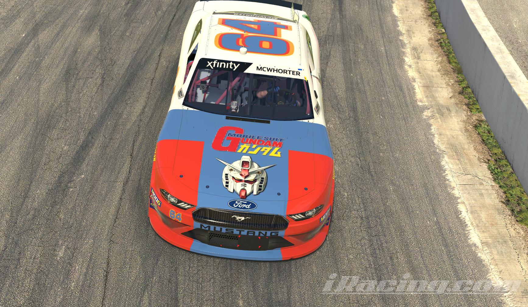 Preview of RX-78 Gundam Xfinity Mustang by Tyler McWhorter