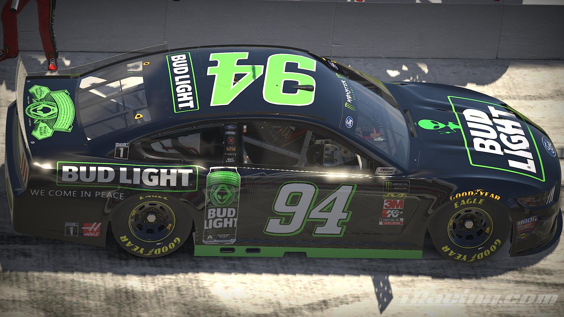 Preview of Bud Light Alien Mustang by Justin Teel