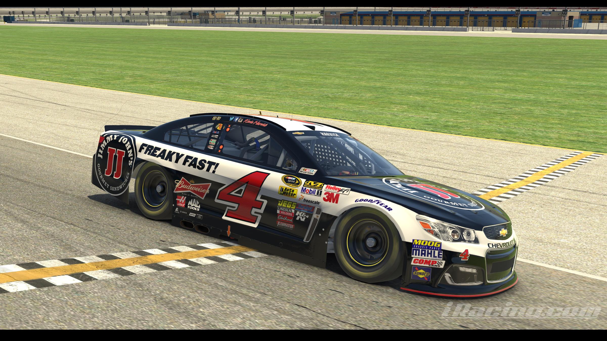 Preview of 2014 Kevin Harvick Jimmy Johns With Numbers by Thomas Sink
