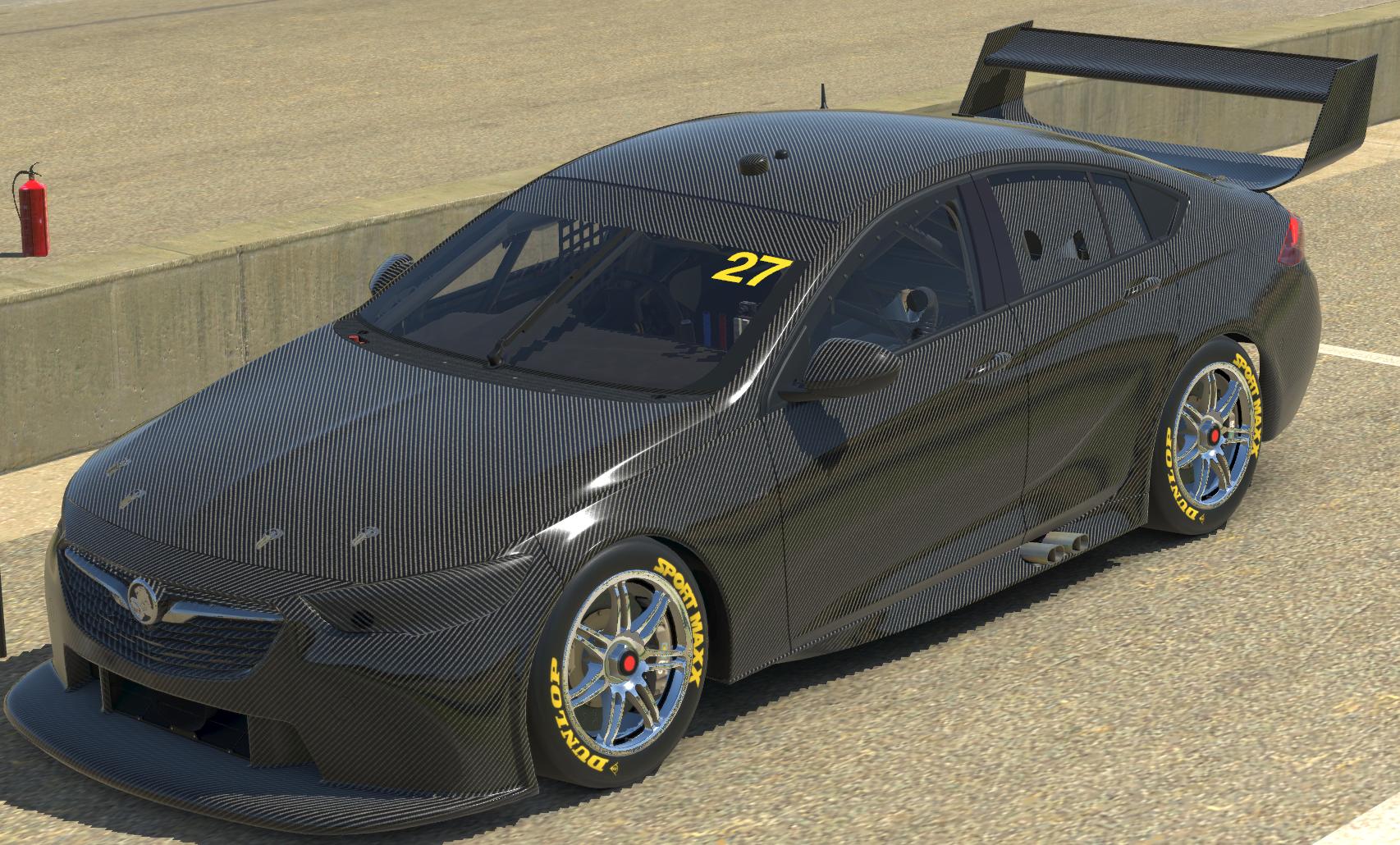 Preview of Carbon Fibre Holden Commodore ZB Supercar by Cameron Dance