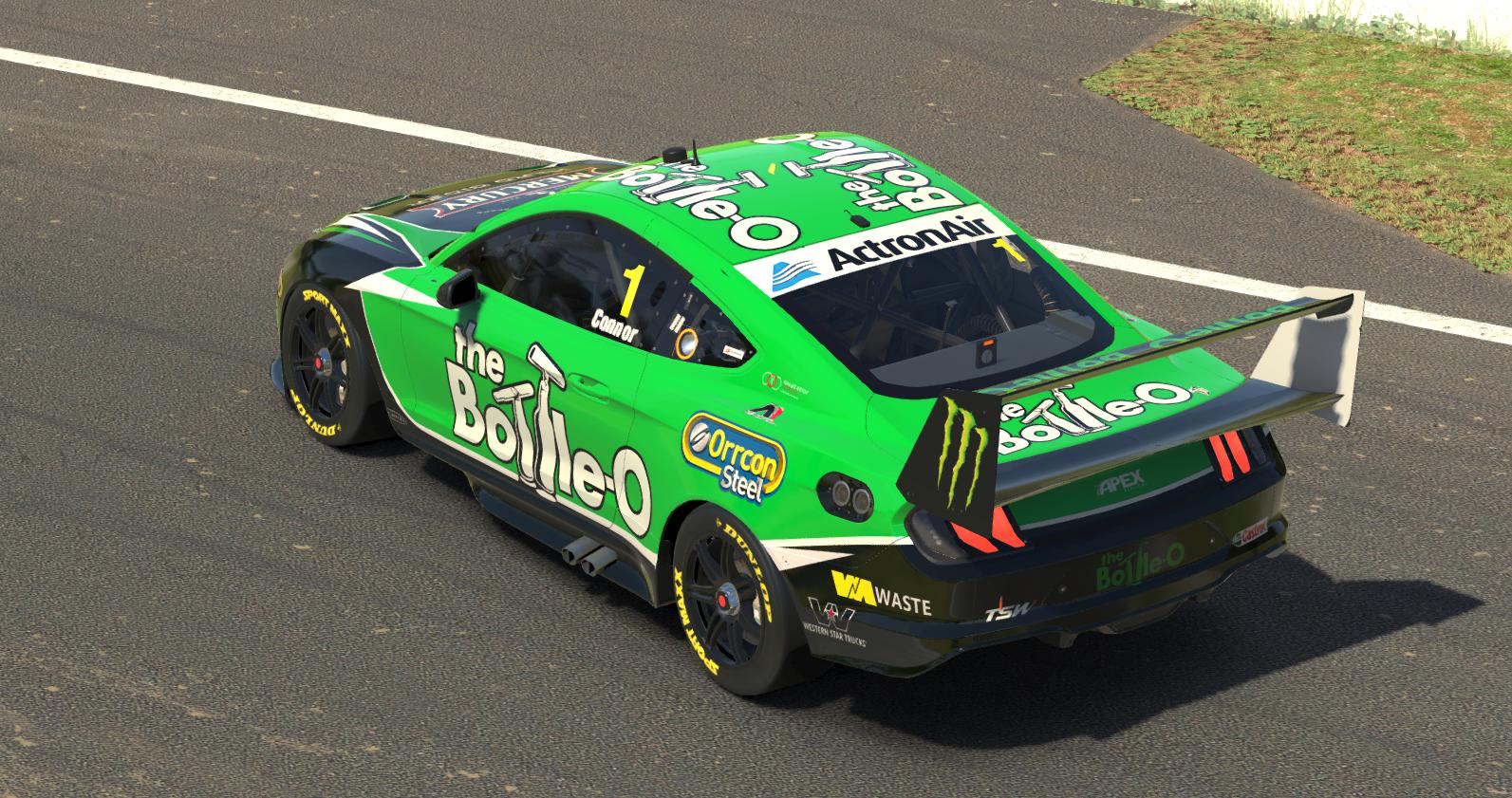 Apex 1/18 Ford Falcon – The Bottle-O Racing #5 – Mark Winterbottom 2017 – NEUF