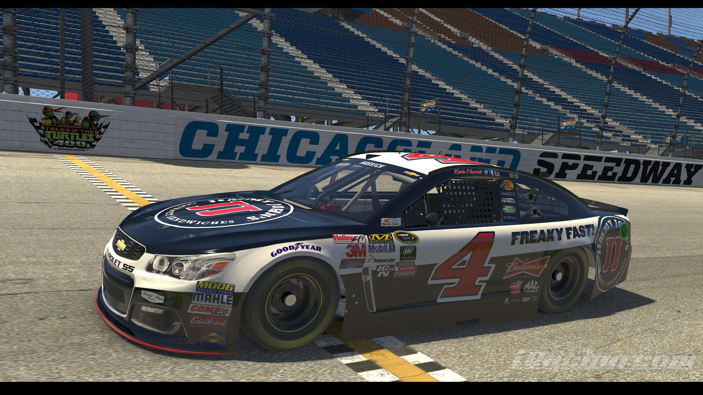 Preview of 2015 Kevin Harvick Jimmy Johns With Numbers by Thomas Sink