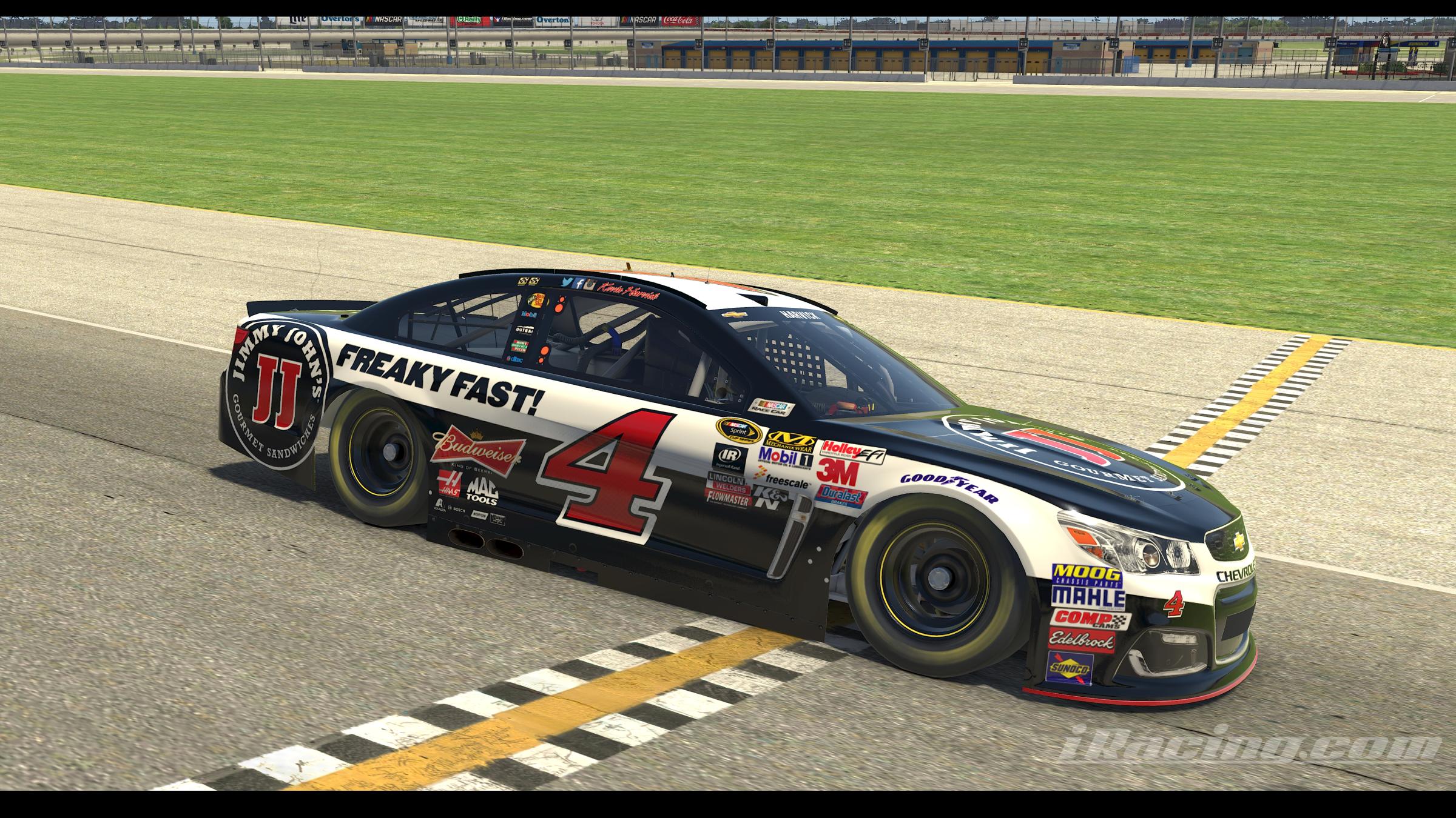 Preview of 2015 Kevin Harvick Jimmy Johns With Numbers by Thomas Sink