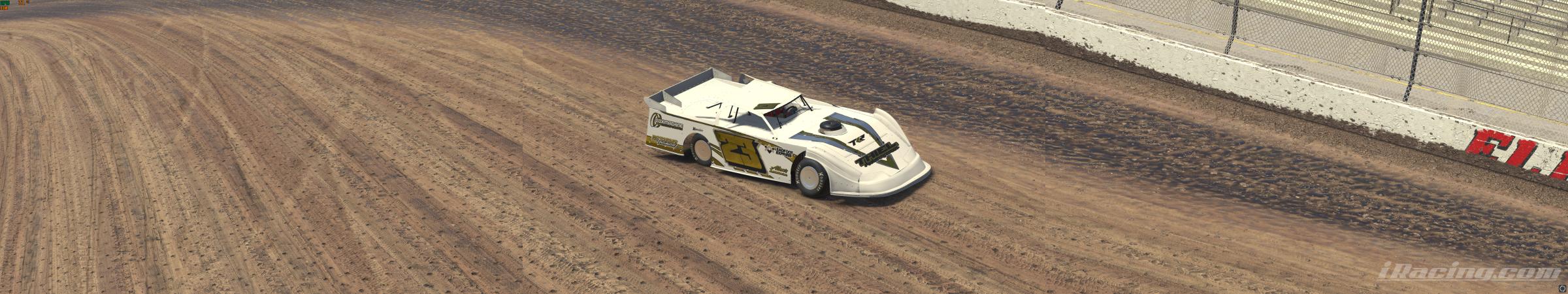 Preview of #23 Late Model - White by Tyler Thiel