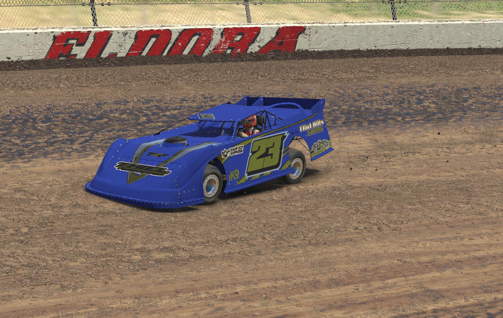 Preview of #23 Late Model-Blue by Tyler Thiel