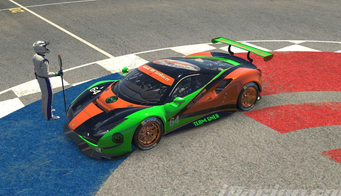 Preview of Ferrari 488 GTE iago nogueira TEAM GNER by Fagner Prioli