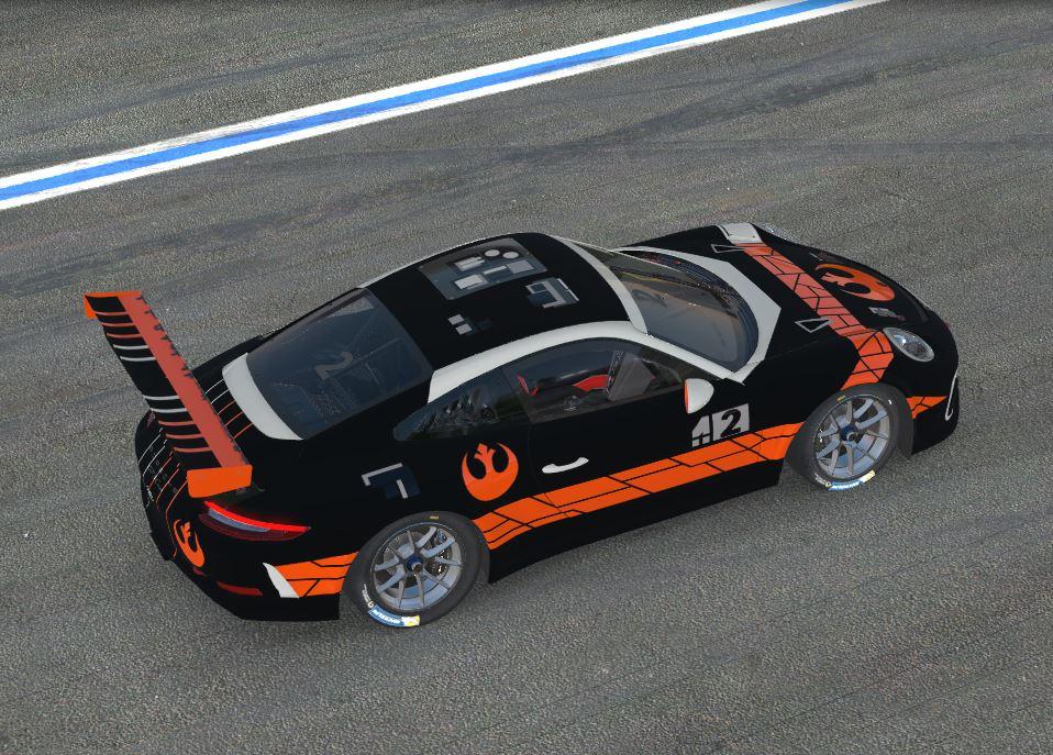 Preview of X-Wing Black One Star Wars Porsche 911 Cup Specular by Scott Lear