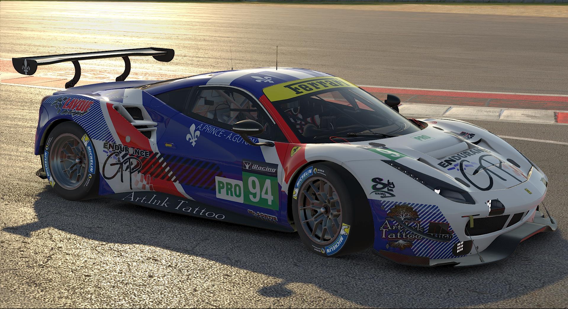 Preview of Ferrari 488 GTE Endurance GP by Michael Lortie