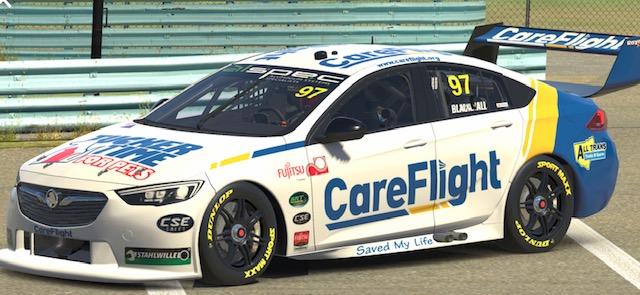 Preview of 2010 Colin Sieders CareFlight Retro Livery Holden ZB Commodore by Colin Sieders
