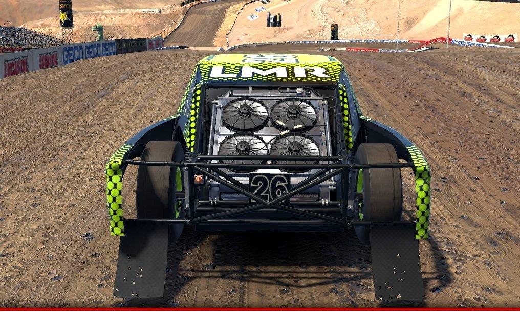 Lime Monkey Racing Pro4 Stadium by Mark B. - Trading Paints