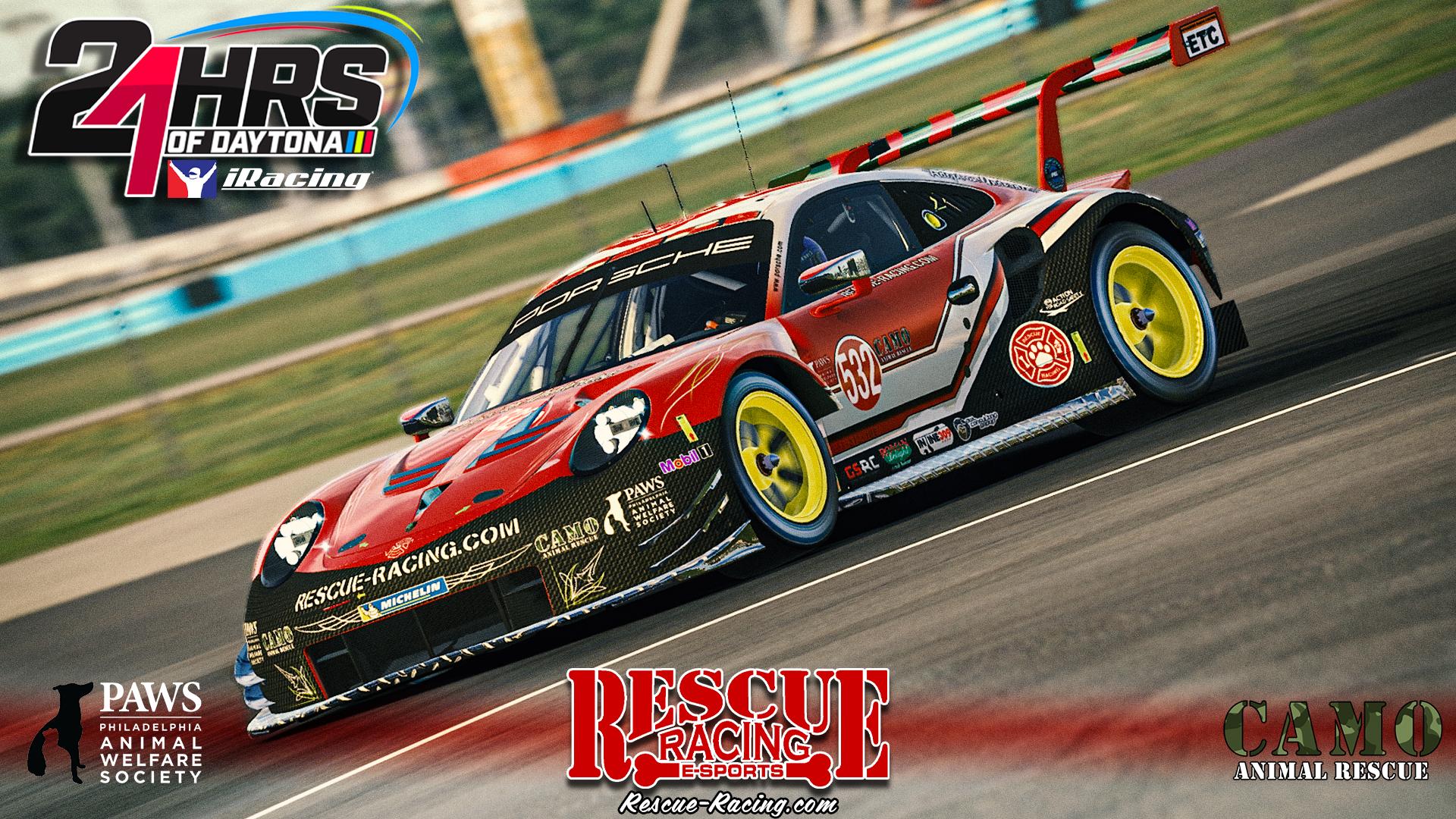 Rescue Racing Daytona 24 Porsche by Nicholas H. - Trading Paints