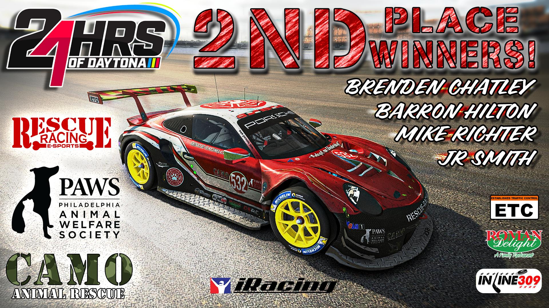 Rescue Racing Daytona 24 Porsche by Nicholas H. - Trading Paints