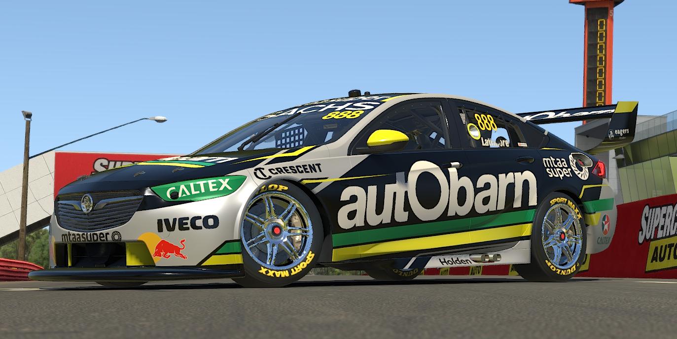 Preview of 2018 Bathurst winning Autobarn 888 Craig Lowndes by Steven Latimore