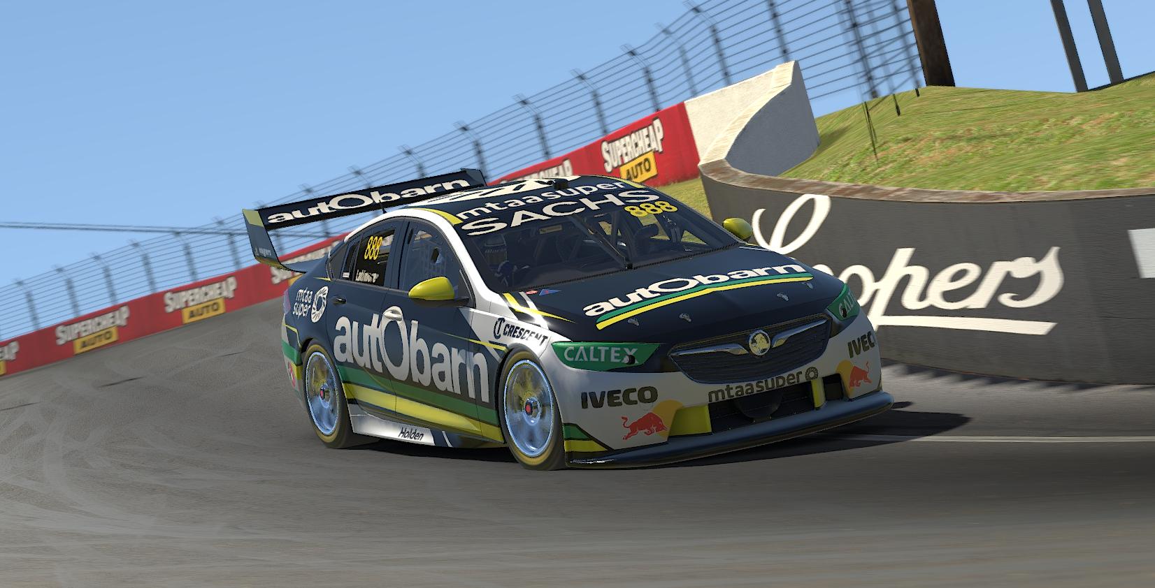 Preview of 2018 Bathurst winning Autobarn 888 Craig Lowndes by Steven Latimore
