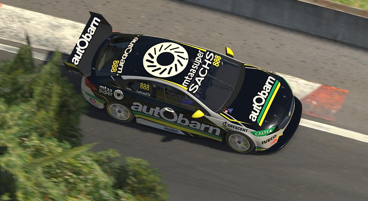 Preview of 2018 Bathurst winning Autobarn 888 Craig Lowndes by Steven Latimore