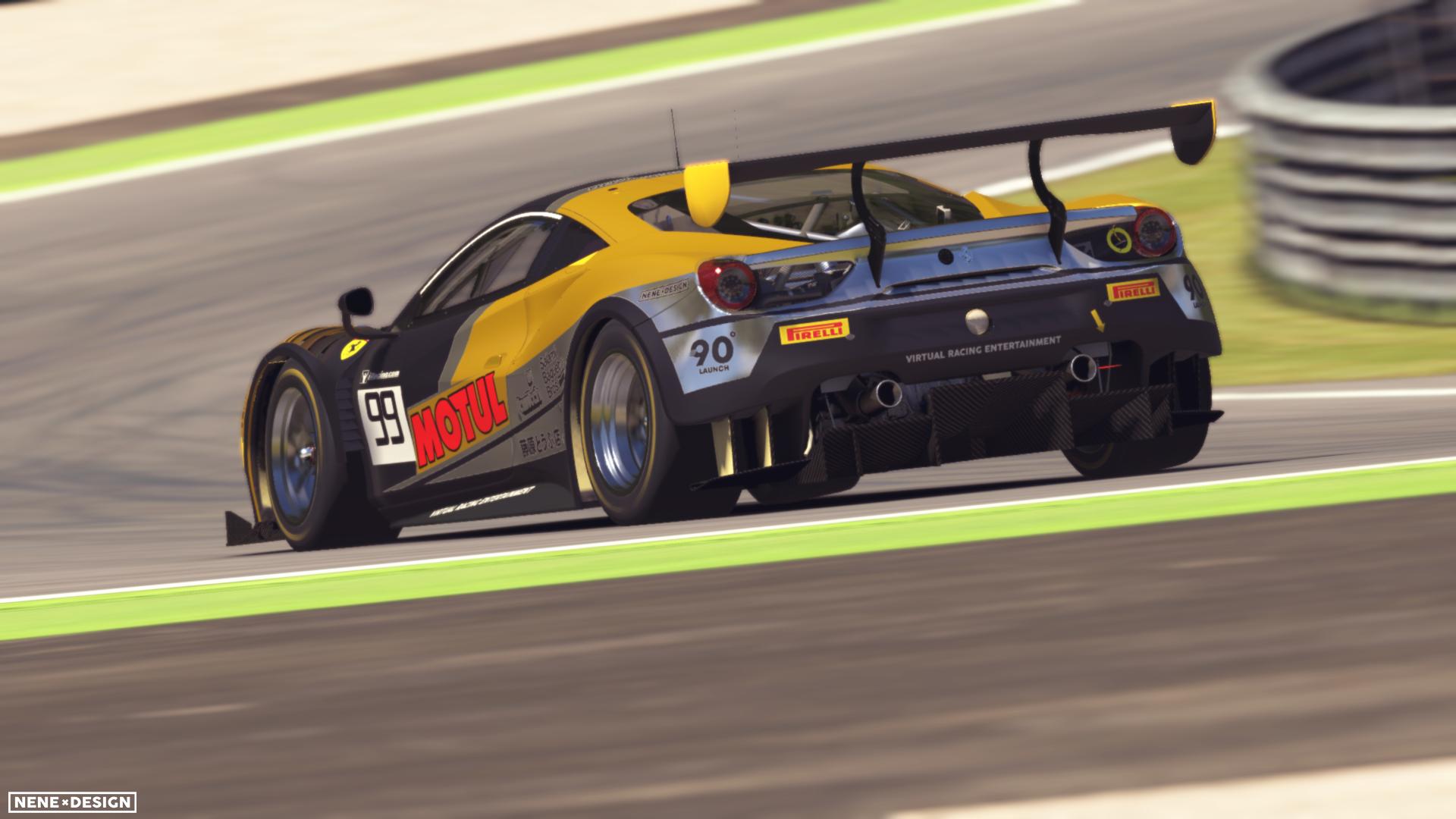 Preview of VRE Ferrari 488 GT3 2020 - Yellow by Alejandro Fernandez Vega