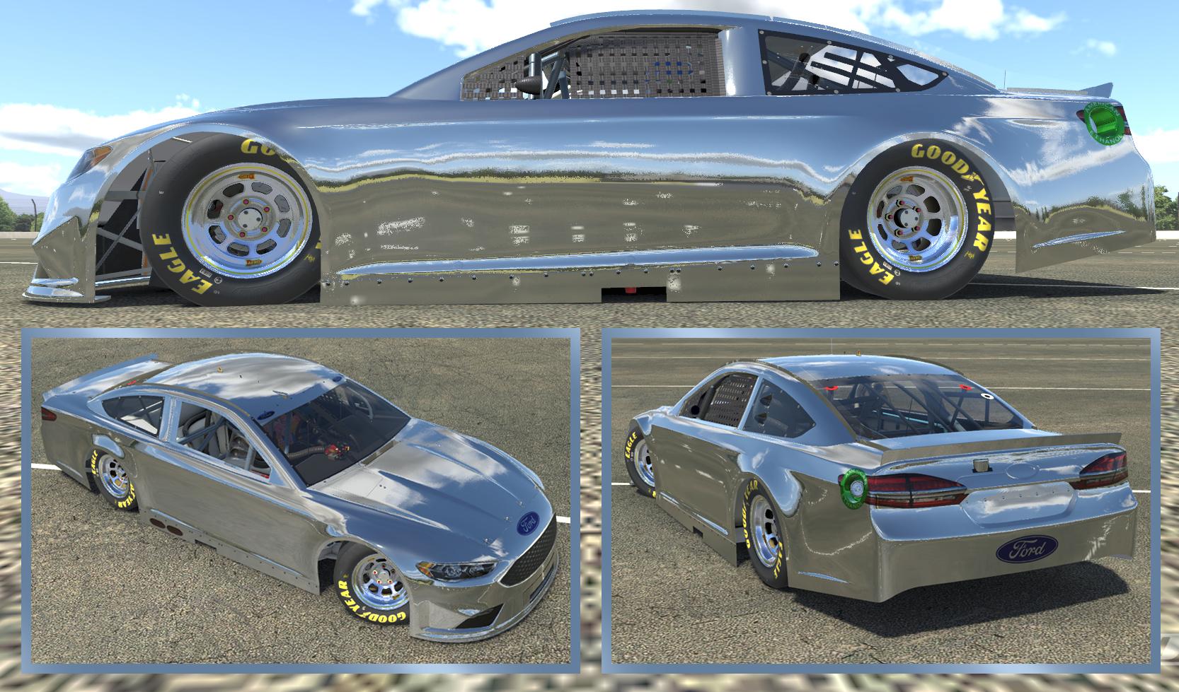 Preview of All Chrome Sprint Cup Ford by Clyde Coman