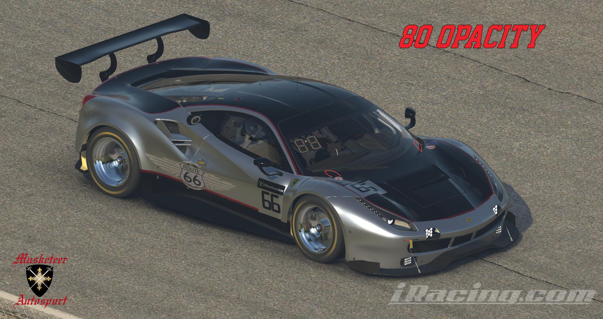 Preview of Chrome Ferrari 488 GT3 by Scott Leitner2