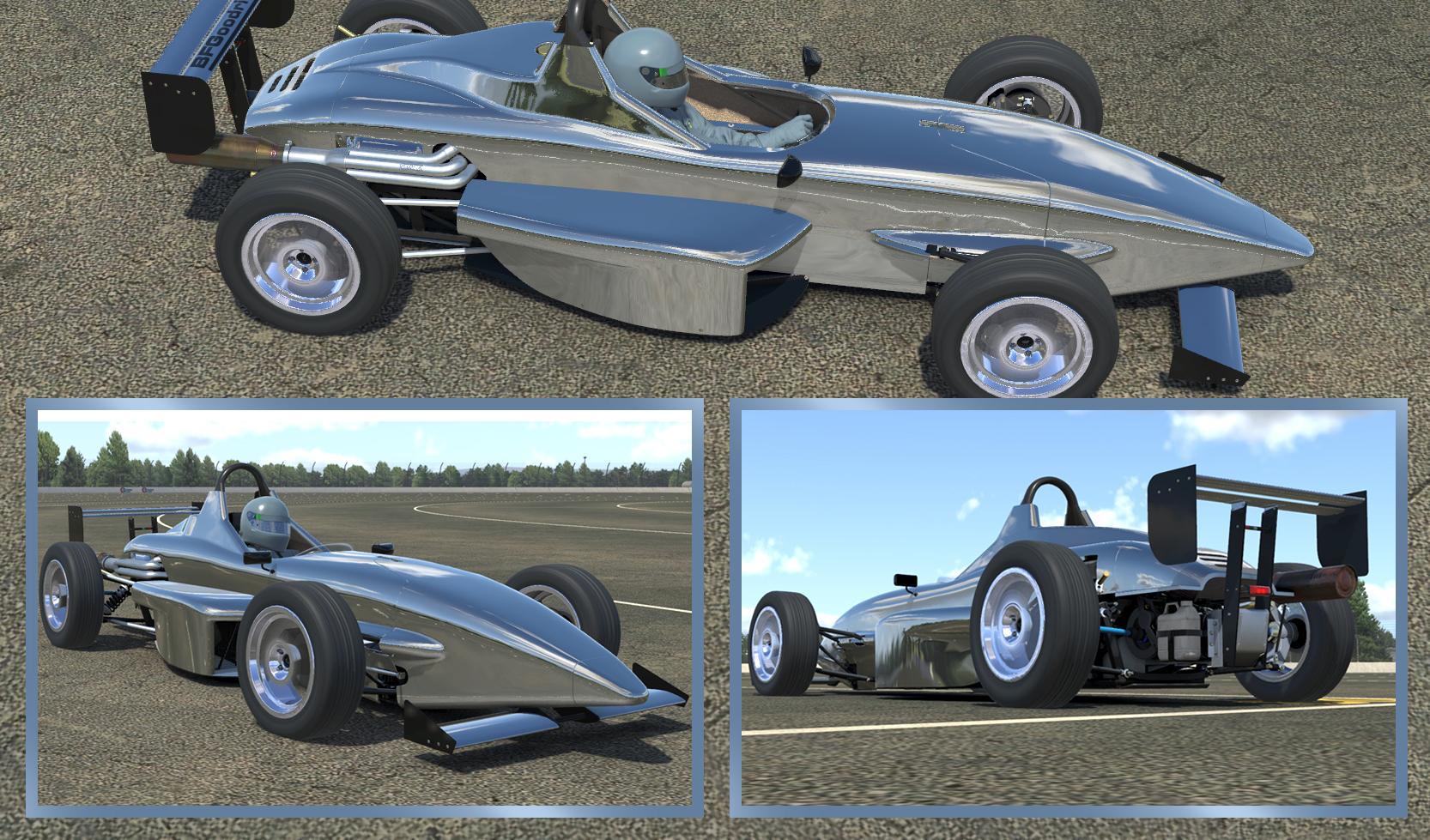 Preview of All Chrome Skip Barber F2000 by Clyde Coman