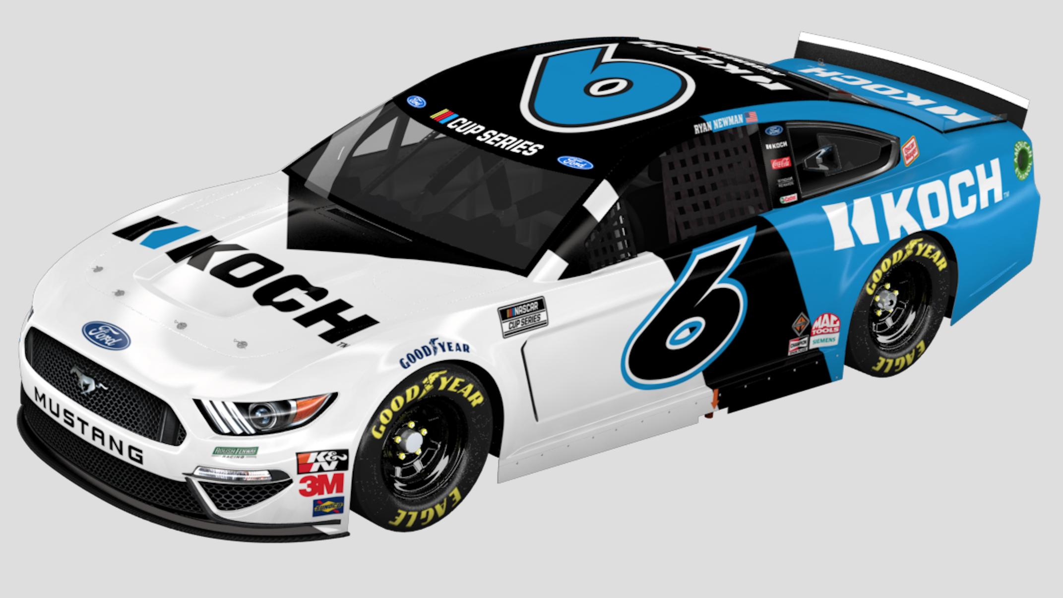 Preview of Ryan Newman #6 Koch 2020 NASCAR Cup Series by Ryan Broderick