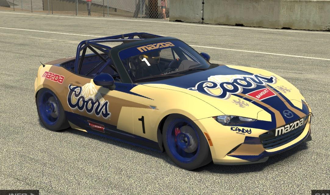 Preview of Coors Mazda MX5 2016 by Mark B.