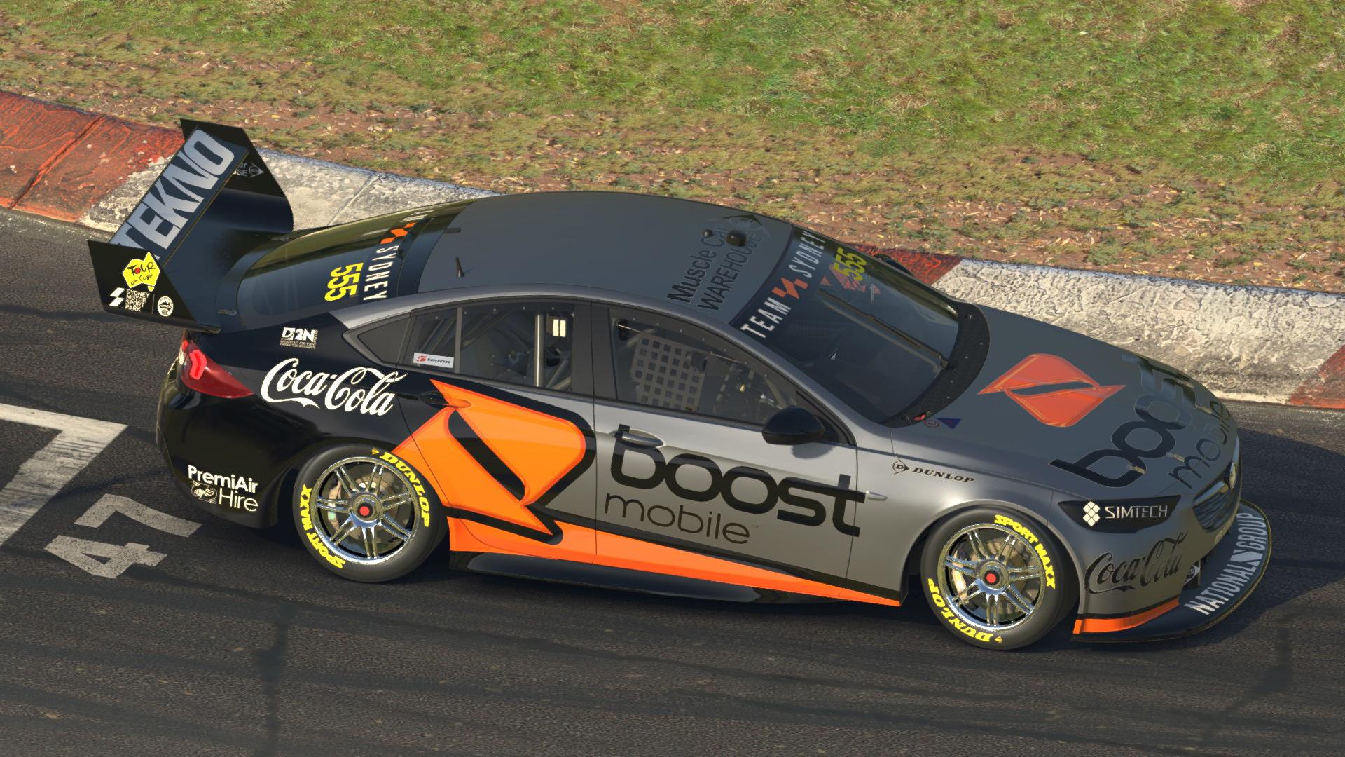Team Sydney - Boost Mobile by Paul Mansell - Trading Paints